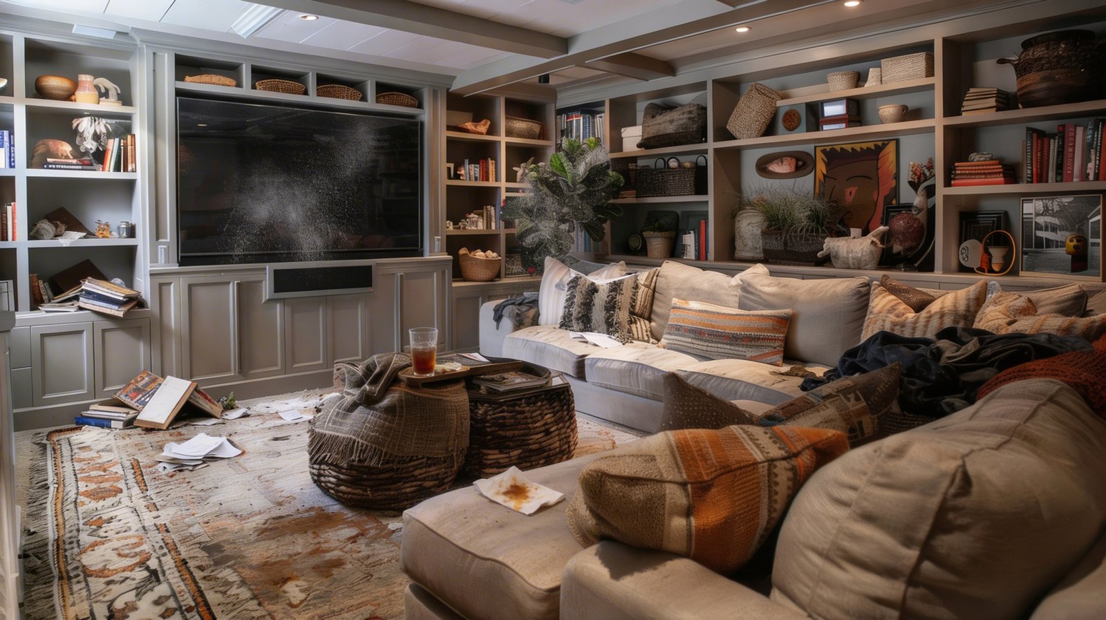 Dirty Living Room